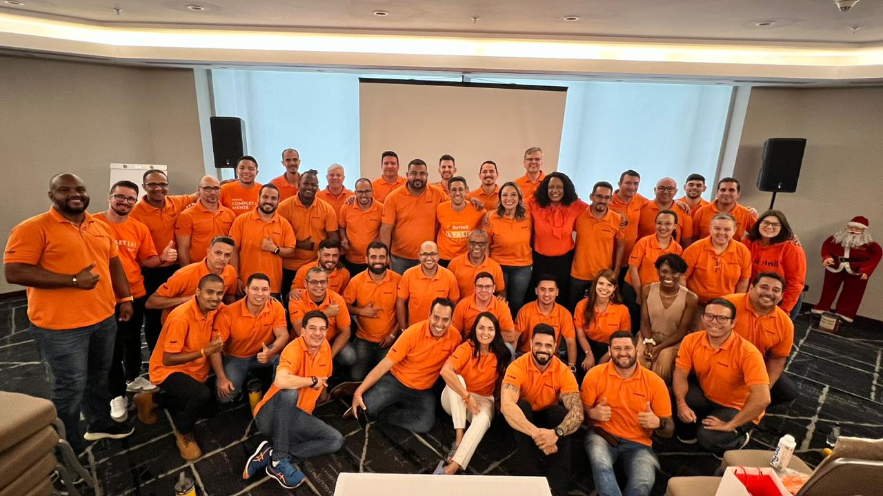 Treinamento Inxpire para grande equipe Suvinil